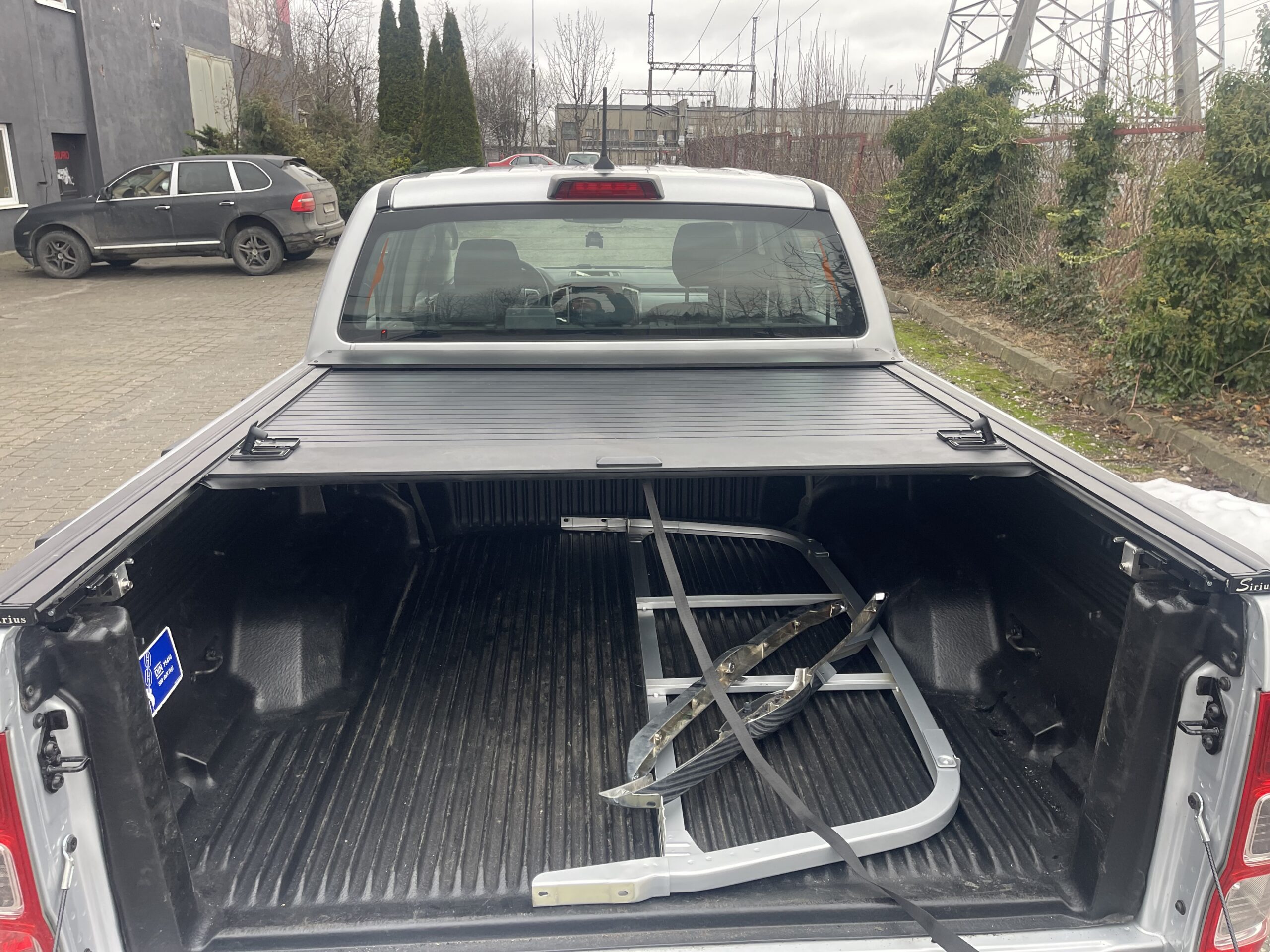 Roleta aluminiowa, pokrywa skrzyni ładunkowej Dual Cab/podwójna kabina Ford Ranger 2012+ - Image 6