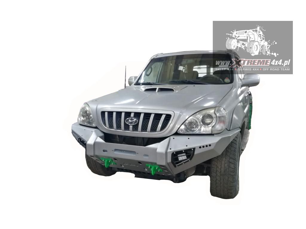 Zderzak stalowy przedni Hyundai Terracan 2001-2006 - Image 2