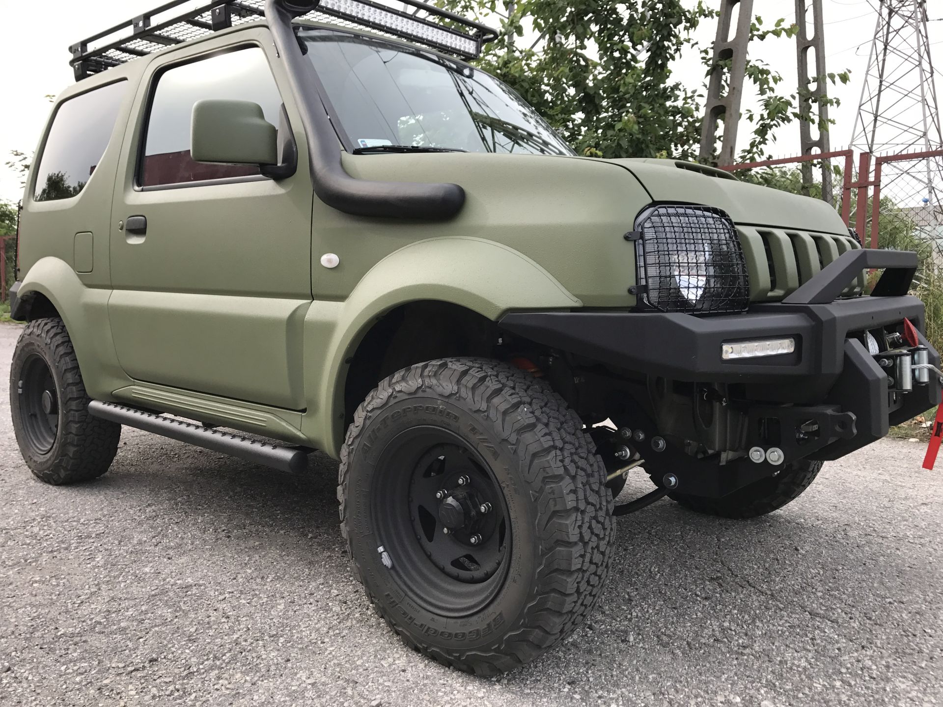 FELGI CZARNY MAT 15X7 E-15 5X139,7 SUZUKI UAZ - obrazek 4