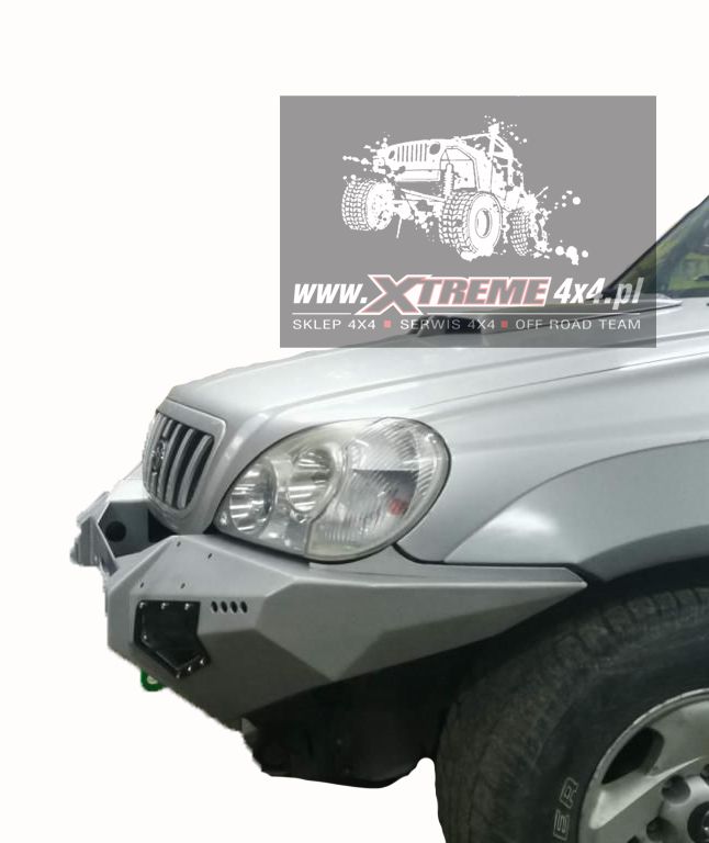Zderzak stalowy przedni Hyundai Terracan 2001-2006 - Image 4