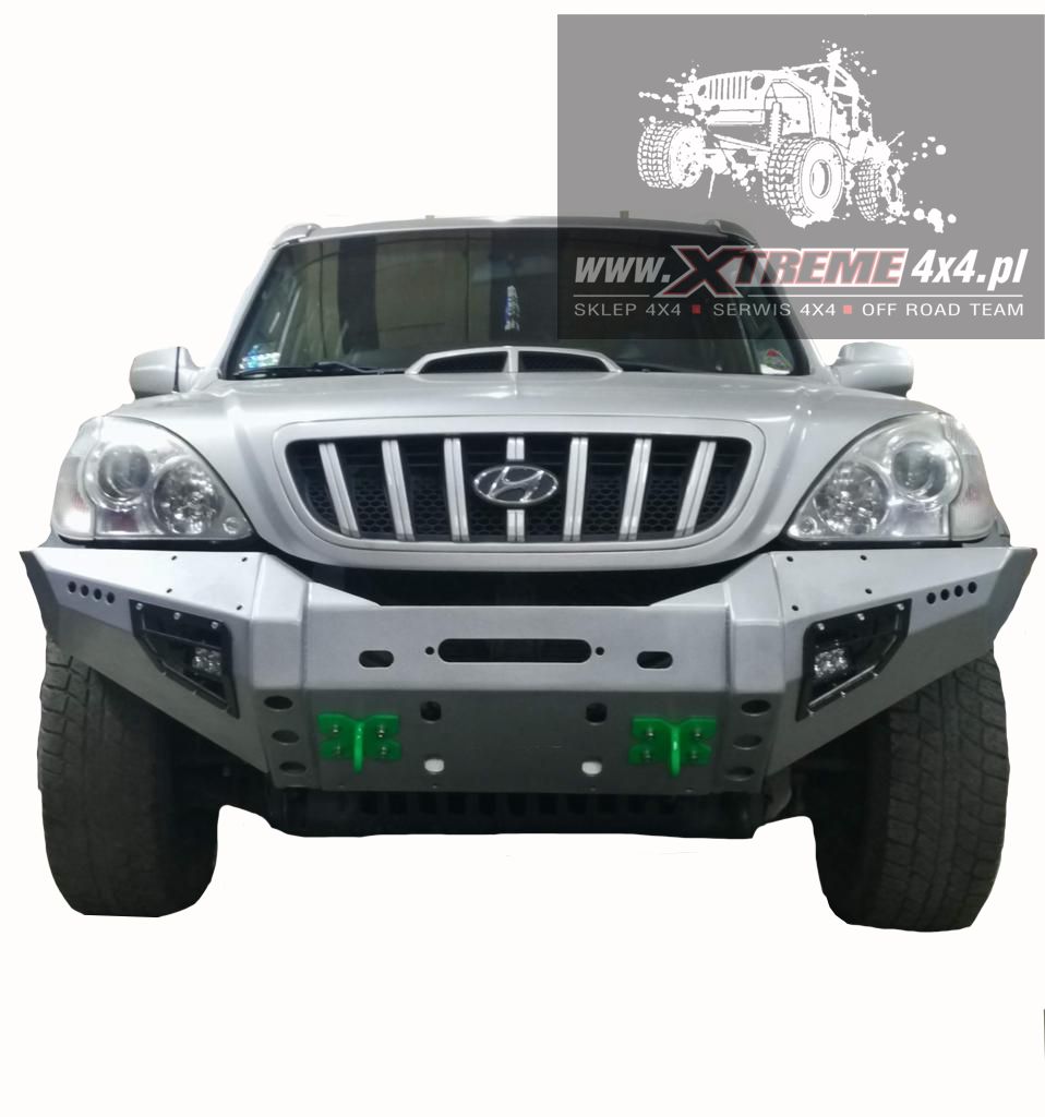 Zderzak stalowy przedni Hyundai Terracan 2001-2006