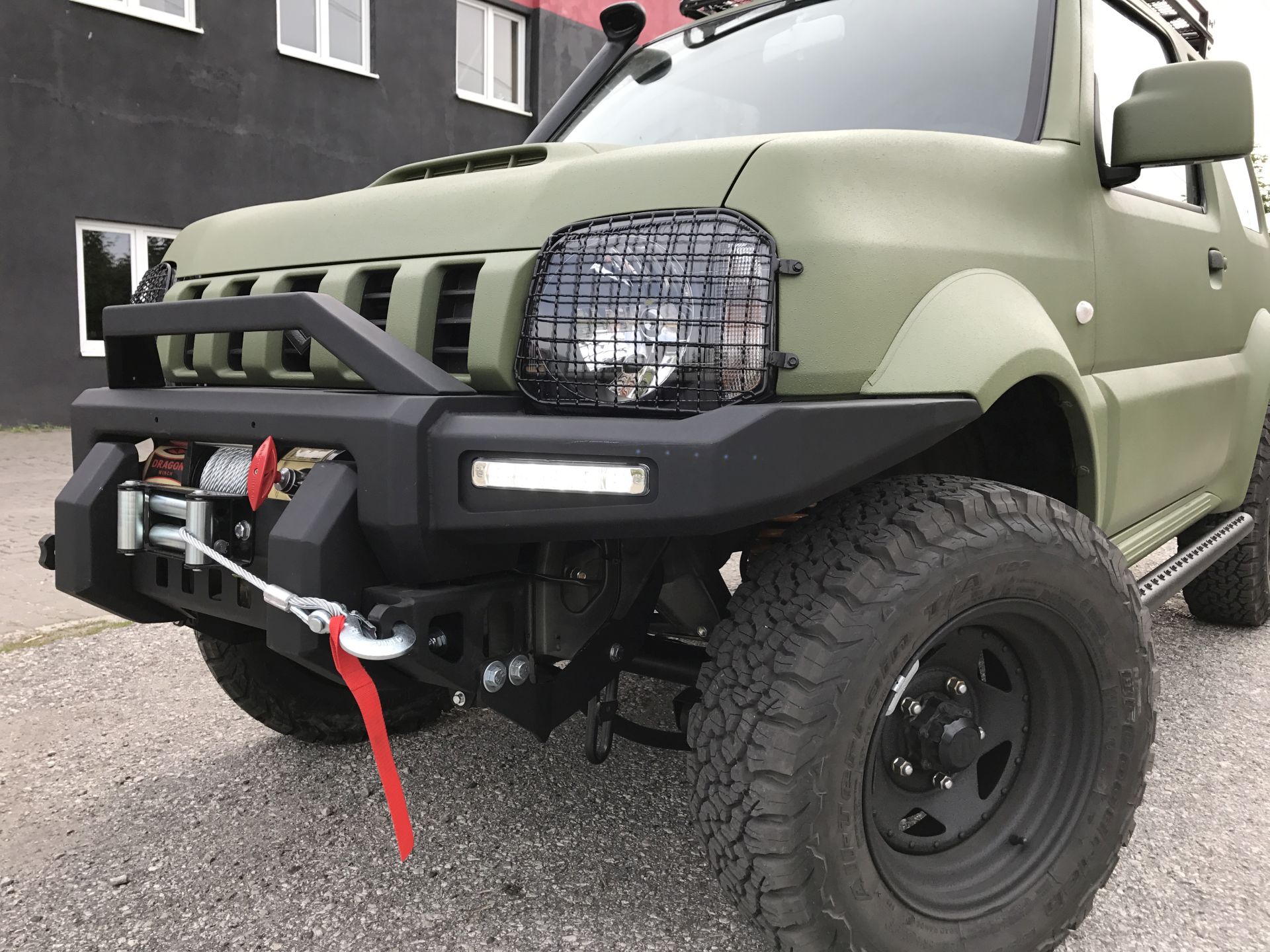 FELGI STALOWE CZARNY MAT 16X8 5x139,7 SUZUKI - obrazek 5