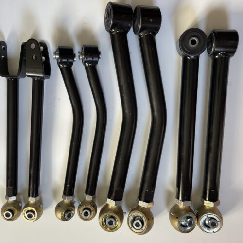Komplet przednich i górnych dolnych i tylnych wahaczy regulowanych x-flex John Red lift 0-6” John Red – Jeep Wrangler JK 07-18