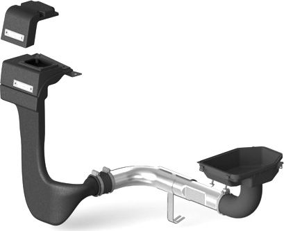 Snorkel XHD niski, 3.8L, 07-11 Jeep Wrangler JK - obrazek 2