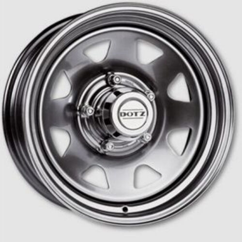 Dotz Dakar Silver ET06 15×6 6×139,7 CB 110 Nissan Patrol, Navara