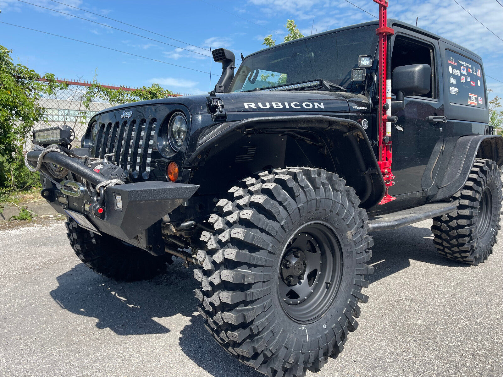 FELGI STALOWE CZARNY MAT 16X8 5X127 ET-10 JEEP WJ - Image 3