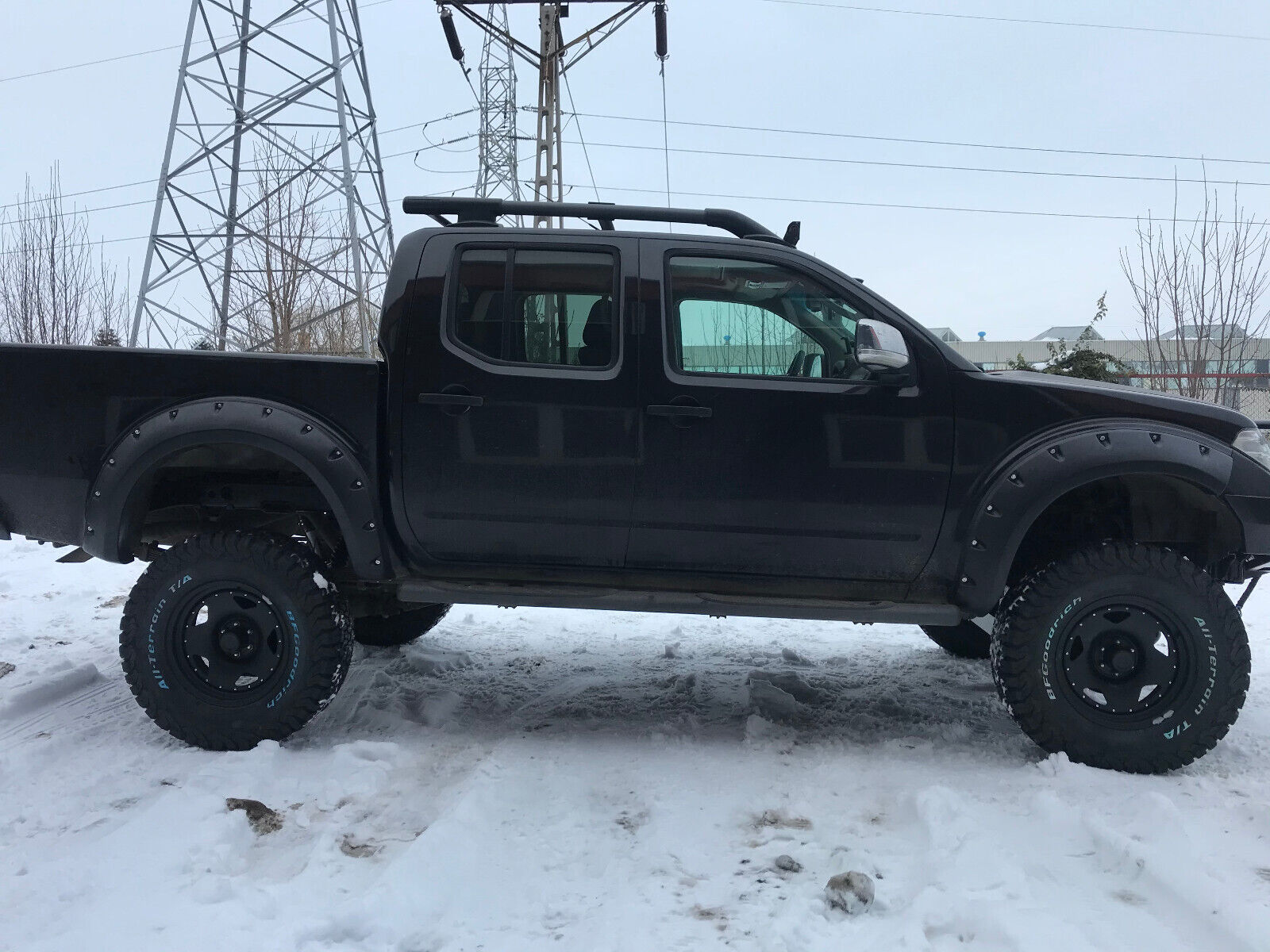 FELGI STALOWE CZARNY MAT 17X7 NAVARA D40 NP300 PATHFINDER MERCEDES X-CLASS - Image 3
