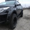 Poszerzenia błotników błotników Mitsubishi L200 MQ 2015 -szerokość - 70mm - obrazek 2
