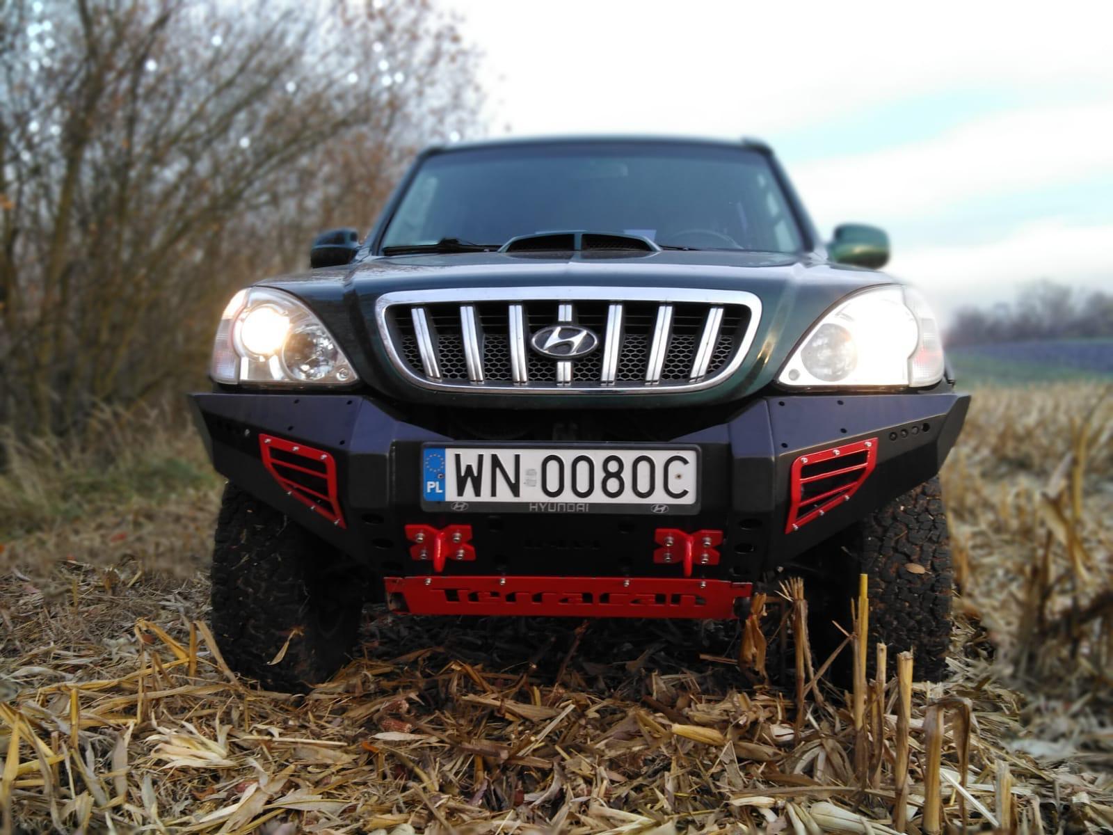 Zderzak stalowy przedni Hyundai Terracan 2001-2006 - Image 6