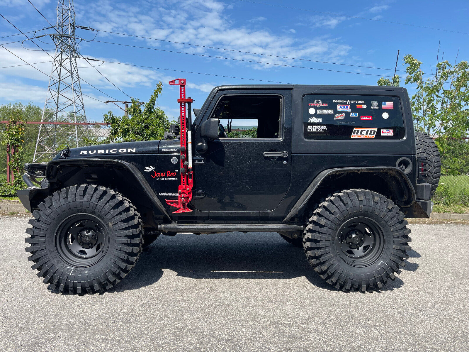 FELGI STALOWE CZARNY MAT 16X8 5X127 ET-10 JEEP WJ - Image 4