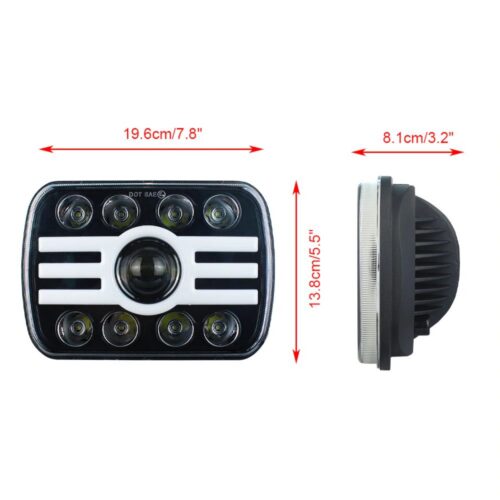 Lampy przednie LED Jeep Cherokee XJ Wrangler YJ