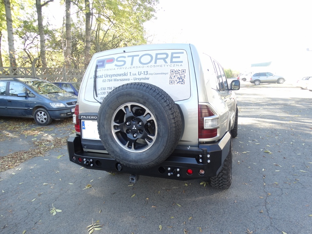 Zderzak tylny do Mitsubishi Pajero 3