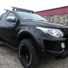 Poszerzenia błotników błotników Mitsubishi L200 MQ 2015 -szerokość - 70mm - obrazek 3