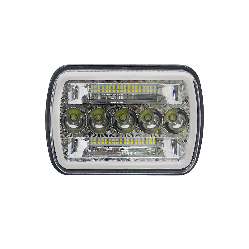 Lampy przednie LED Jeep Cherokee XJ Wrangler YJ - Image 4