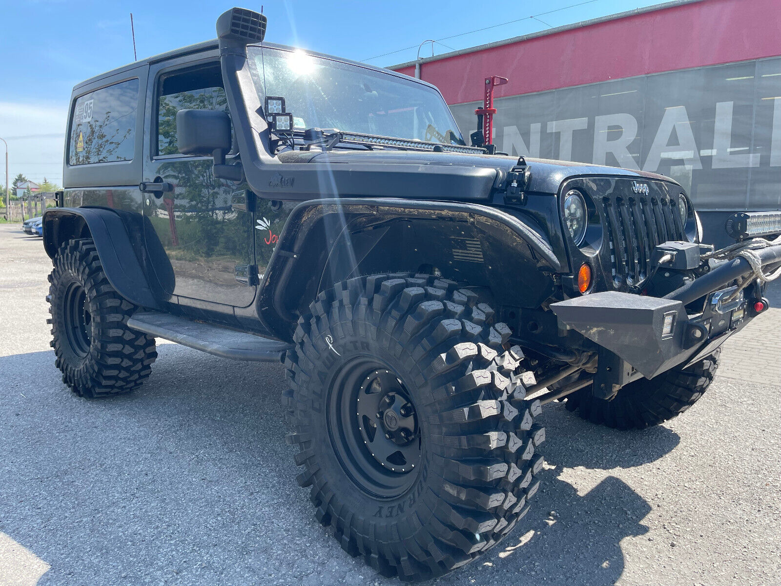 FELGI STALOWE CZARNY MAT 16X8 5X127 ET-10 JEEP WJ - Image 5