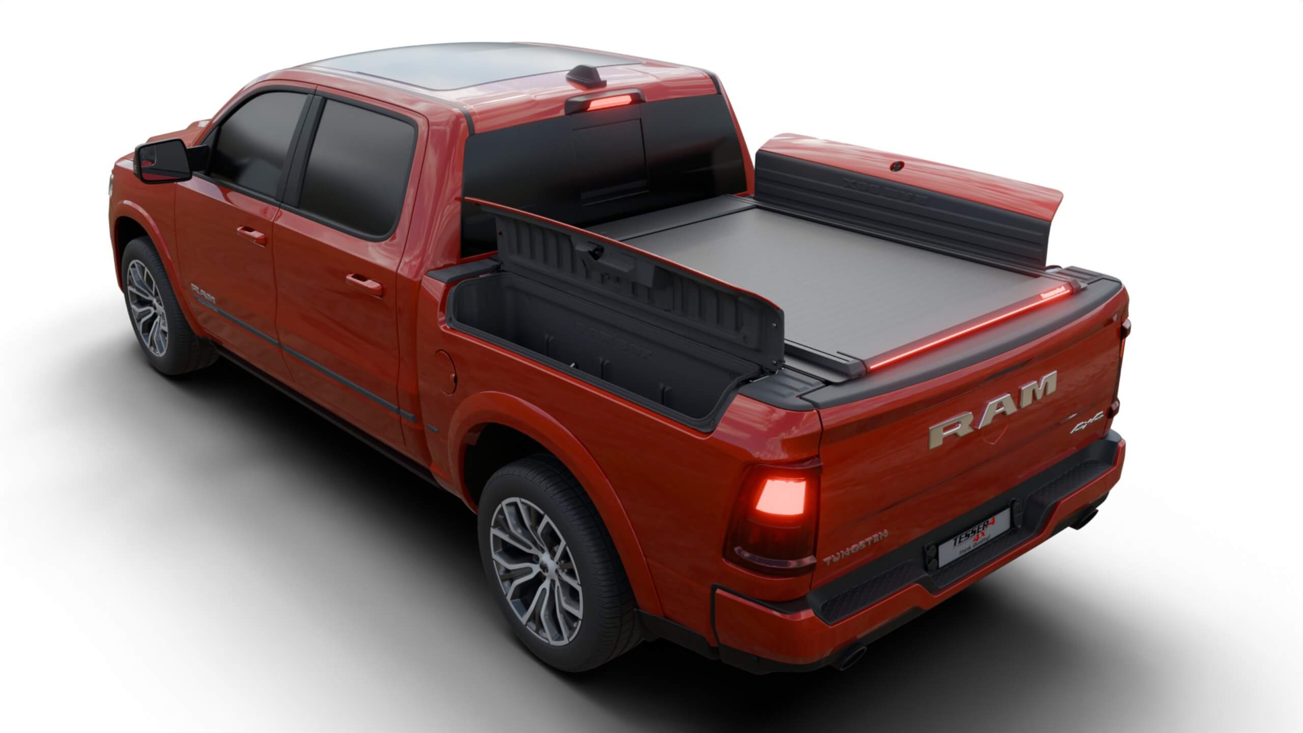Roleta aluminiowa Dodge RAM 1500 Rambox 5,7ft Tessera SE Manual z led 2019- - Image 3