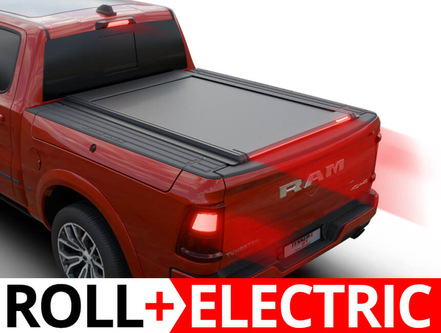 Roleta aluminiowa Dodge RAM 1500 5,7ft RAMBOX Tessera Roll Elektryczna z led 2009-2025