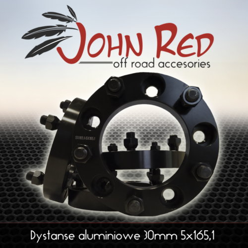 Dystanse aluminiowe 30mm 5×165,1 Land Rover