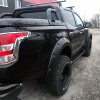 Poszerzenia błotników błotników Mitsubishi L200 MQ 2015 -szerokość - 70mm - obrazek 6