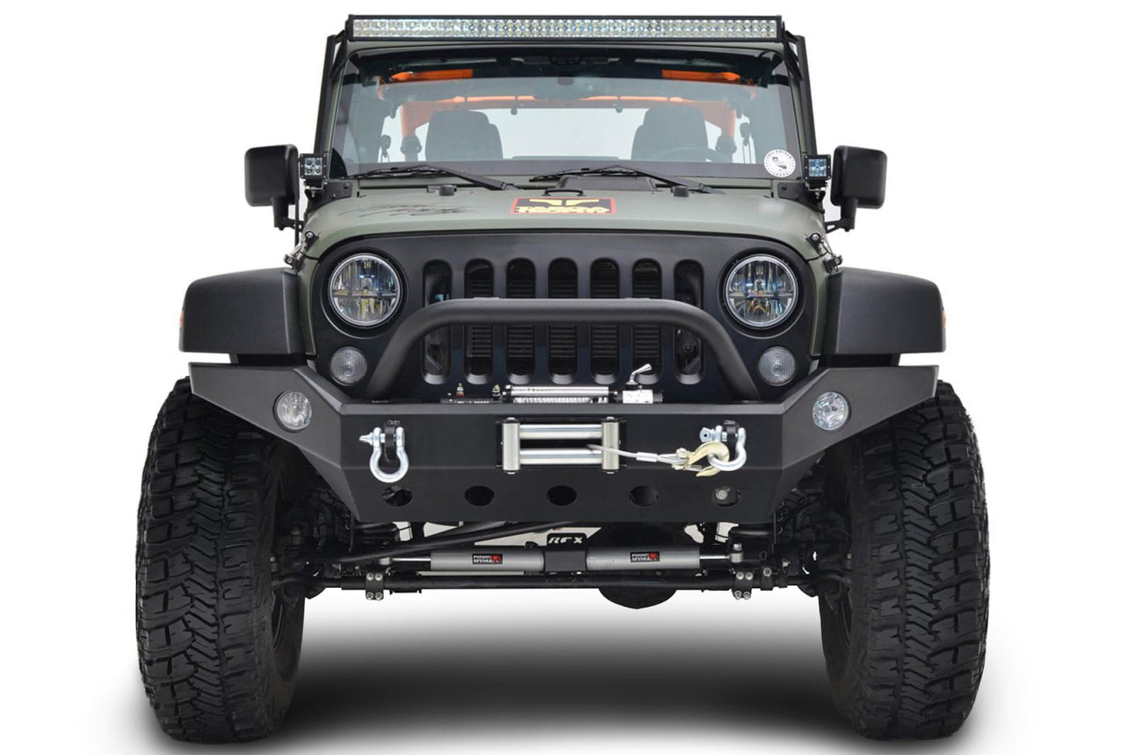 ZDERZAK PRZEDNI R8 ALASKA PARAMOUNT AUTOMOTIVEJEEP WRANGLER JL 2018- - obrazek 3