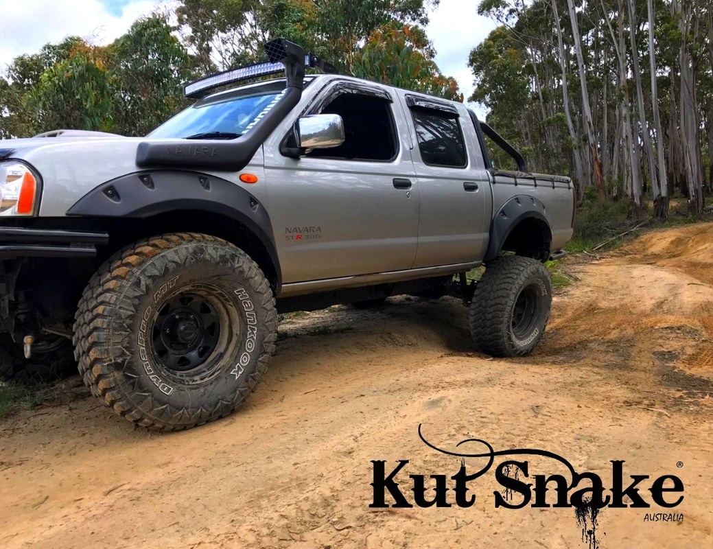 Poszerzenia błotników Kut Snake Nissan Navara D22 - szerokość 80mm - Image 3