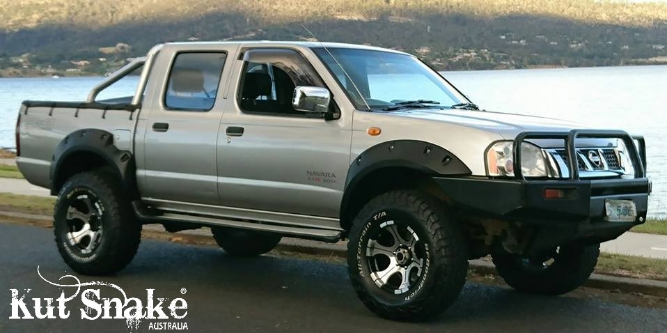 Poszerzenia błotników Kut Snake Nissan Navara D22 - szerokość 80mm - Image 4