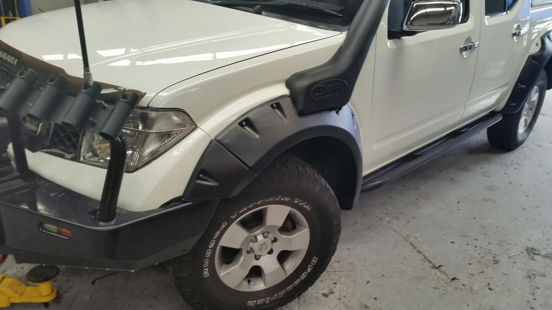 Poszerzenia błotników monster Nissan D40 - szerokość 95mm - Image 5