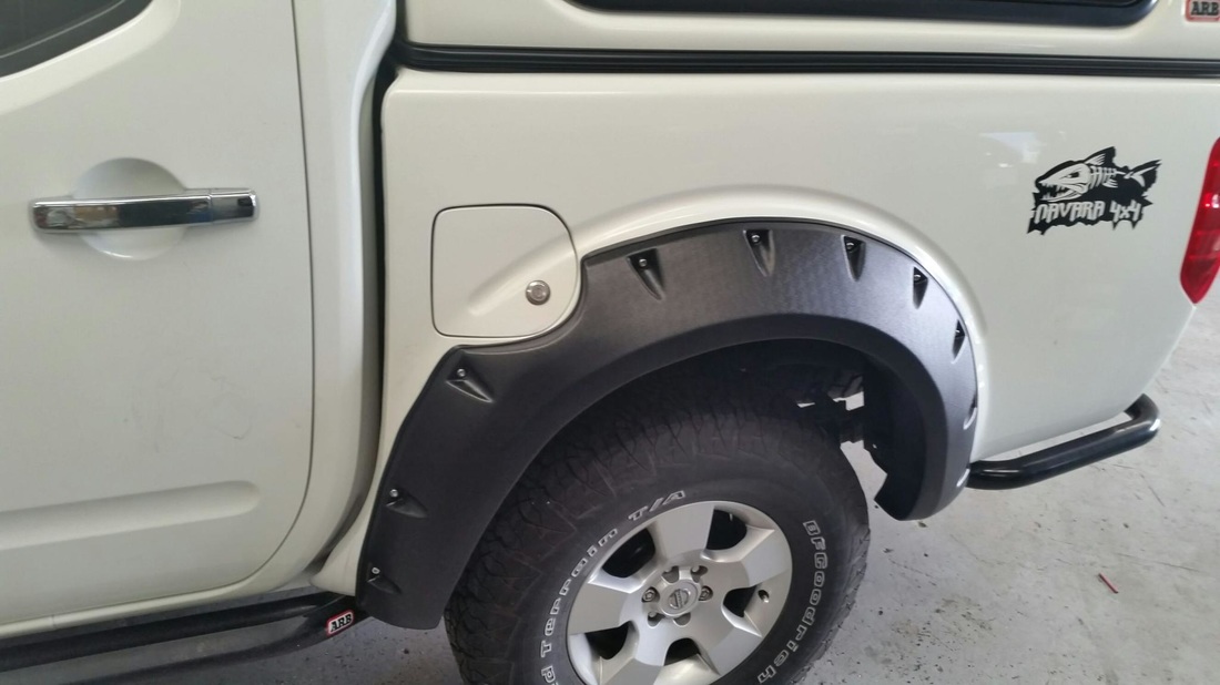 Poszerzenia błotników monster Nissan D40 - szerokość 95mm - Image 6