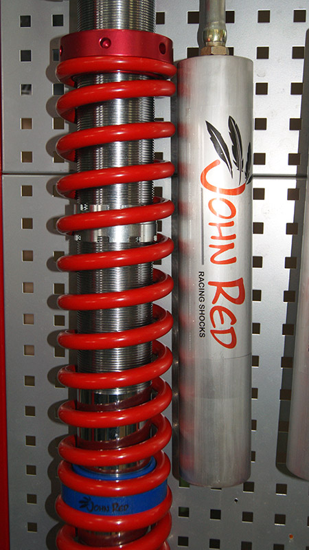 Amortyzator John Red CoilOver skok 14'' 2,5 off road - Image 2