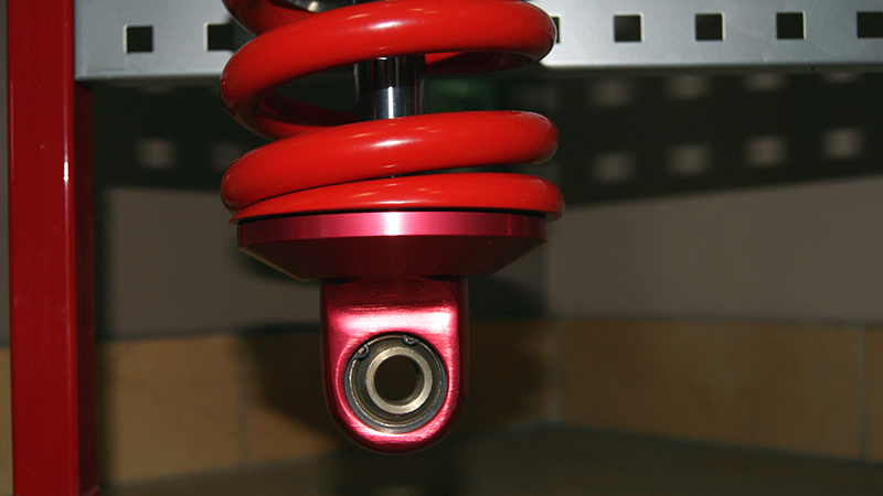 Amortyzator John Red CoilOver skok 14'' 2,5 off road - Image 3