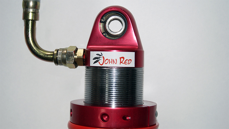 Amortyzator John Red CoilOver skok 14'' 2,5 off road - obrazek 2