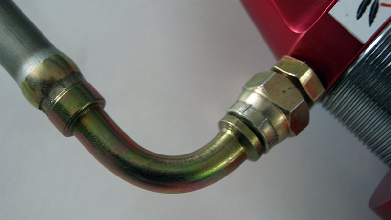 Amortyzator John Red CoilOver skok 14'' 2,5 off road - obrazek 6