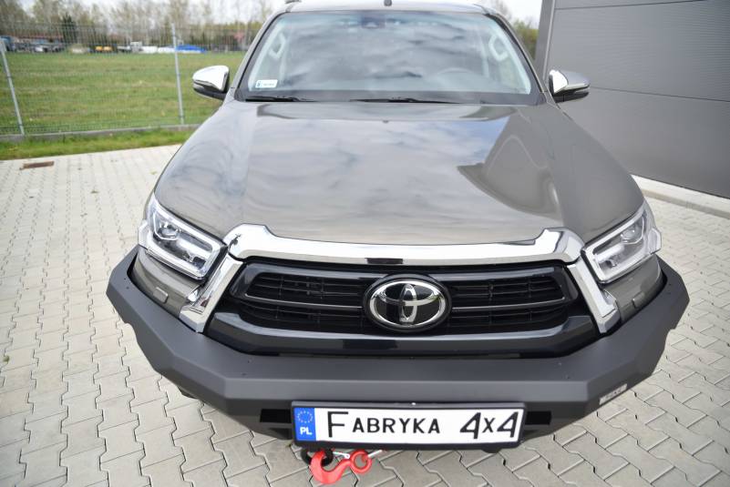ZDERZAK PRZEDNI BEZ BULLBARA DO TOYOTY HILUX REVO 2020+ - obrazek 5