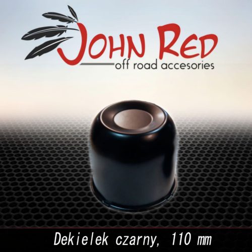 Dekielki kołpaki czarne do felg do fegi o średnicy 110mm