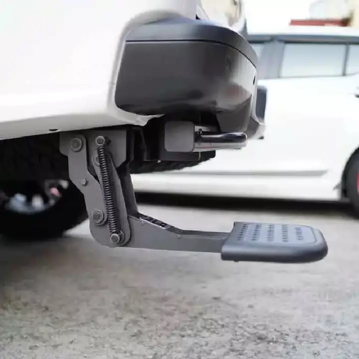 Wysuwany tylny stopień podnóżek pick up Ford Toyota RAM VW - obrazek 3
