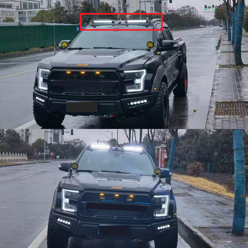 Spojler na dach przedni ze światłami led Ford Ranger 2011 - 2026 - Image 5