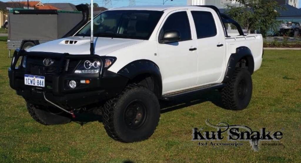 Poszerzenia błotników Toyota Hilux Kun 12-15 szerokość - 95mm