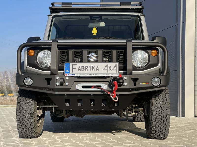 ZDERZAK PRZEDNI STALOWY SUZUKI JIMNY 2017+ - obrazek 4