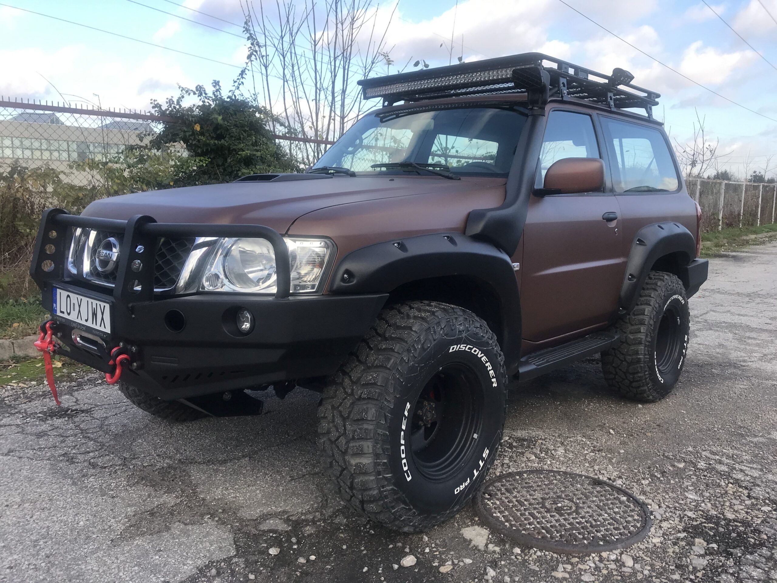 FELGI STALOWE CZARNY MAT 15X10 6X139,7 PATROL - obrazek 3