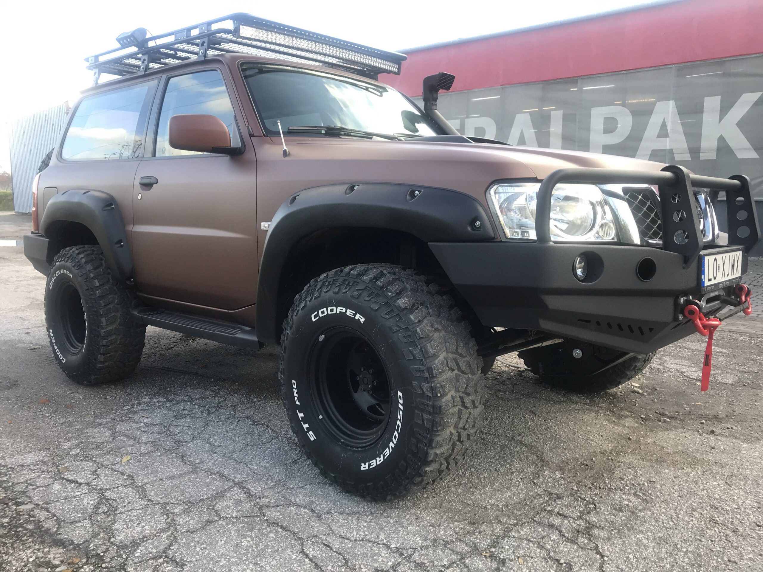 FELGI STALOWE CZARNY MAT 15X10 6X139,7 PATROL - obrazek 4