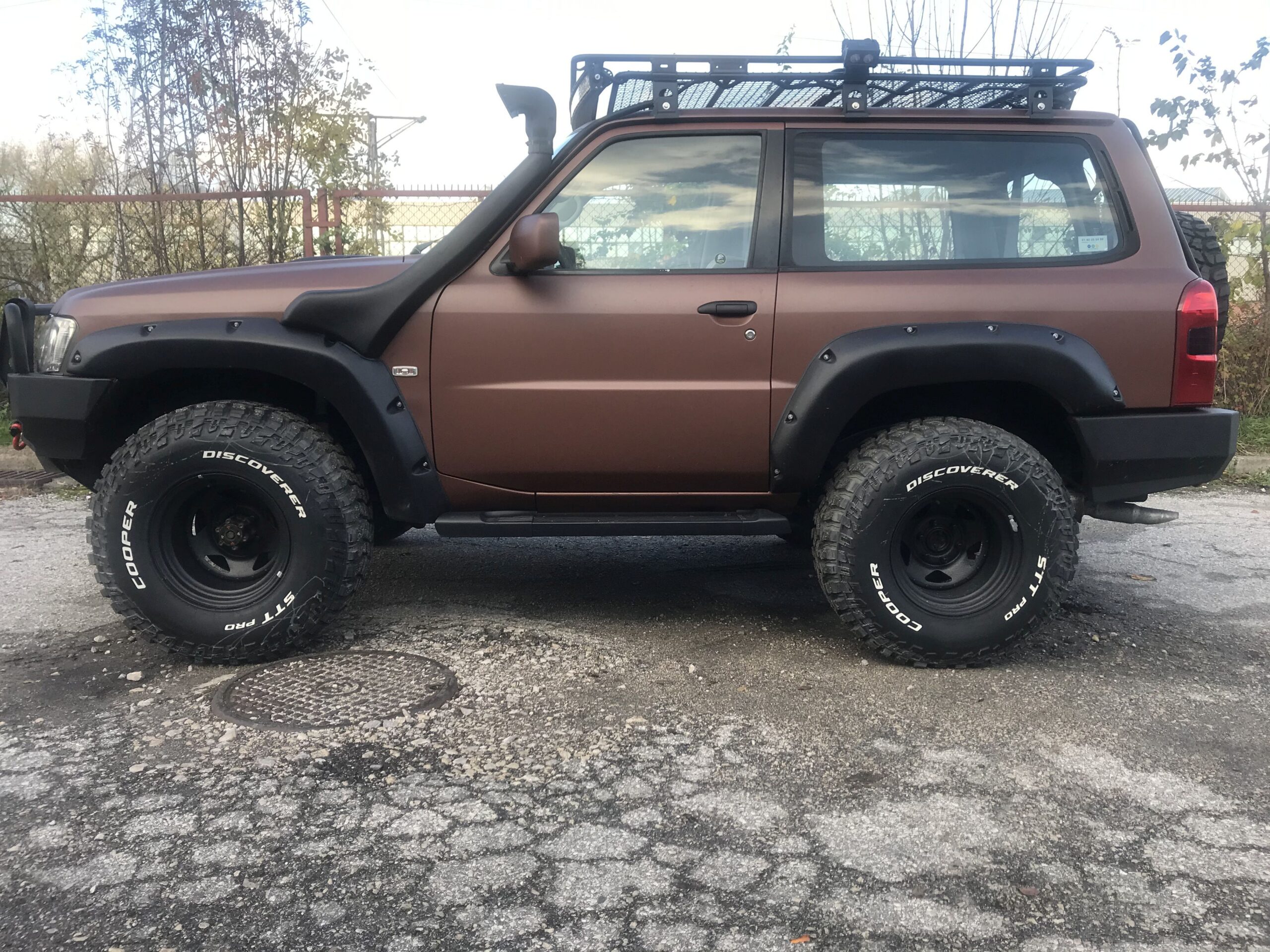 FELGI STALOWE CZARNY MAT 15X10 6X139,7 PATROL - obrazek 5