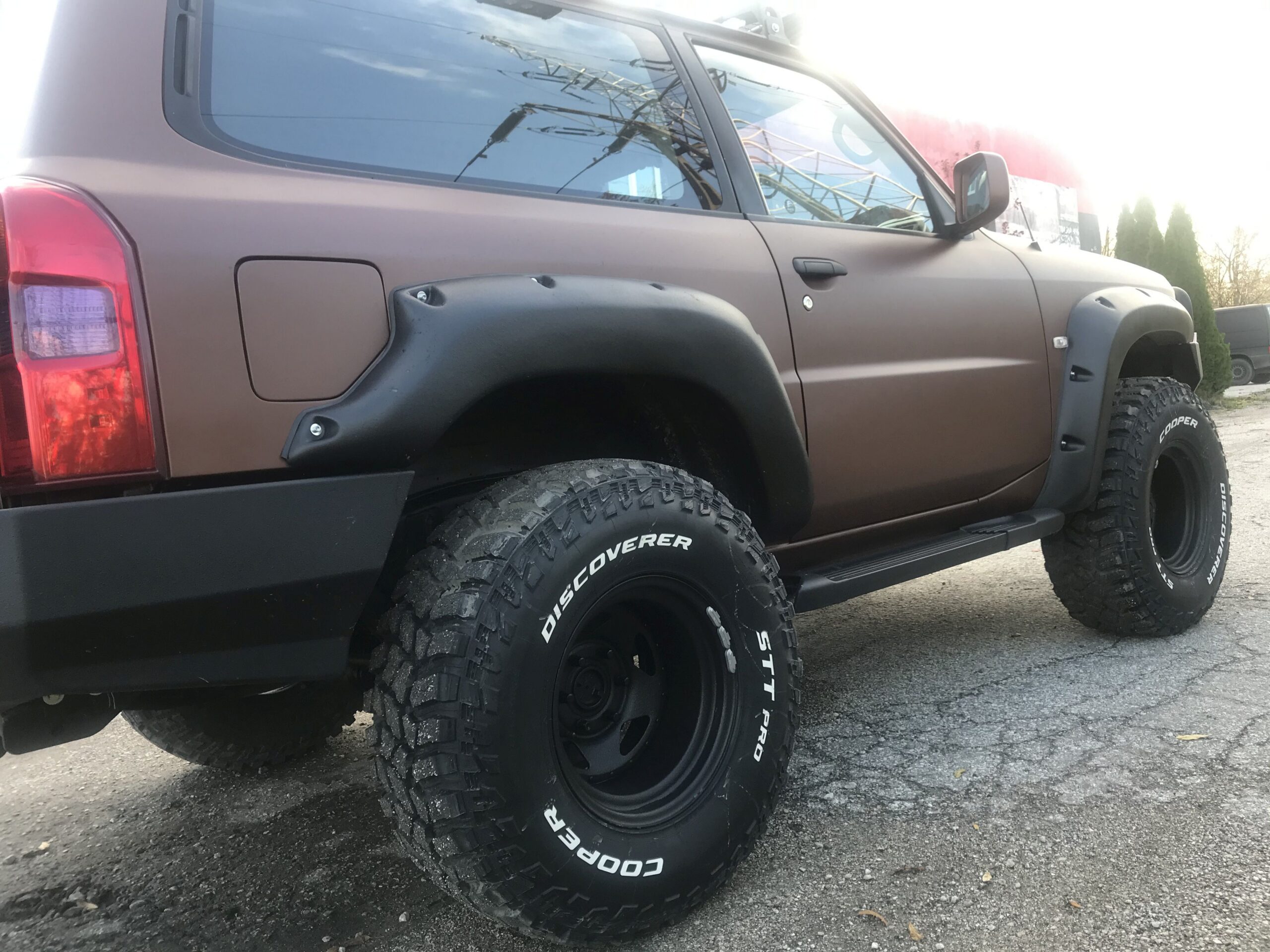 FELGI STALOWE CZARNY MAT 16X10 ET-50 6X139,7 PATROL - obrazek 6