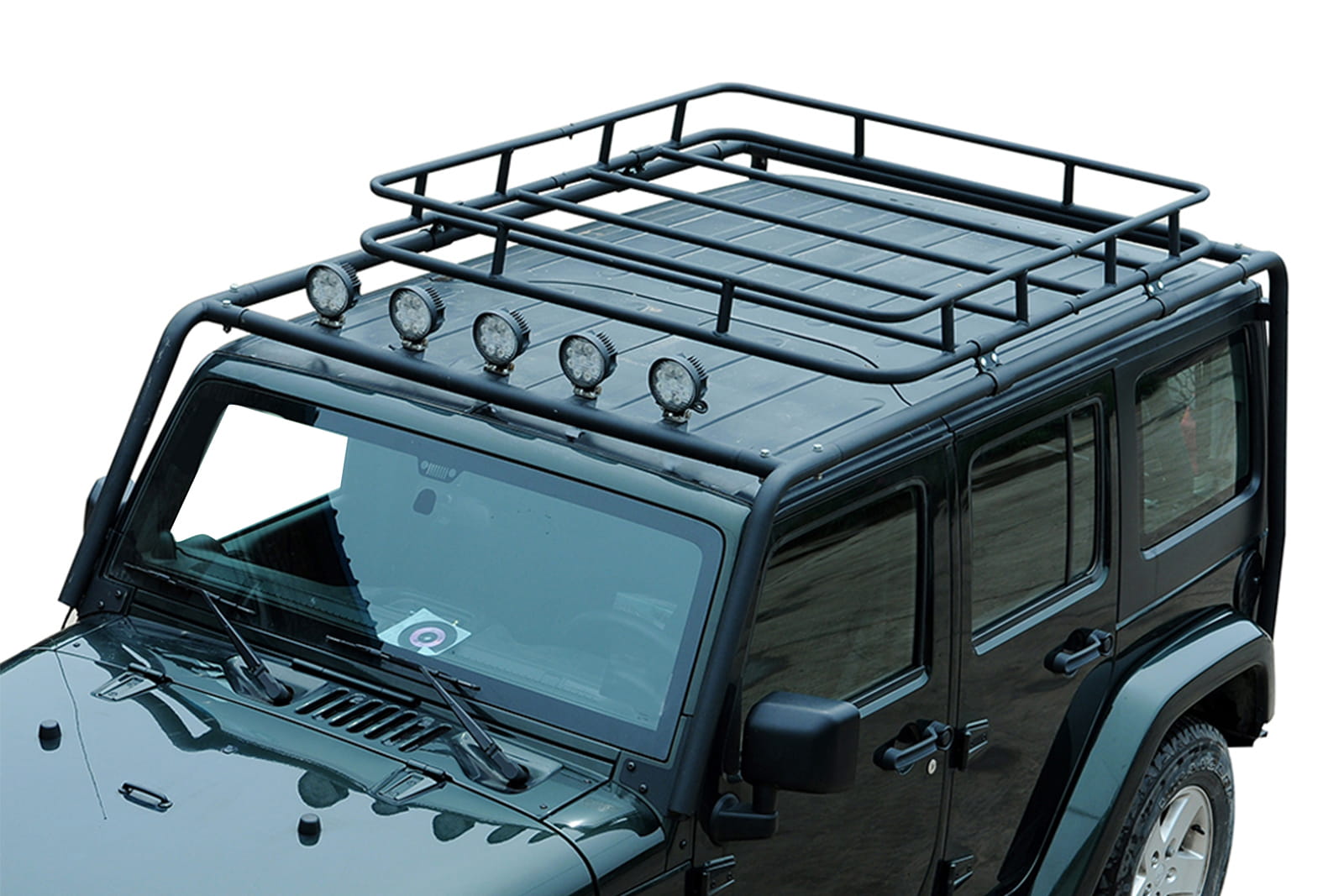 BAGAŻNIK DACHOWY Z KOSZEM PARAMOUNT AUTOMOTIVE JEEP WRANGLER 4D - Image 3