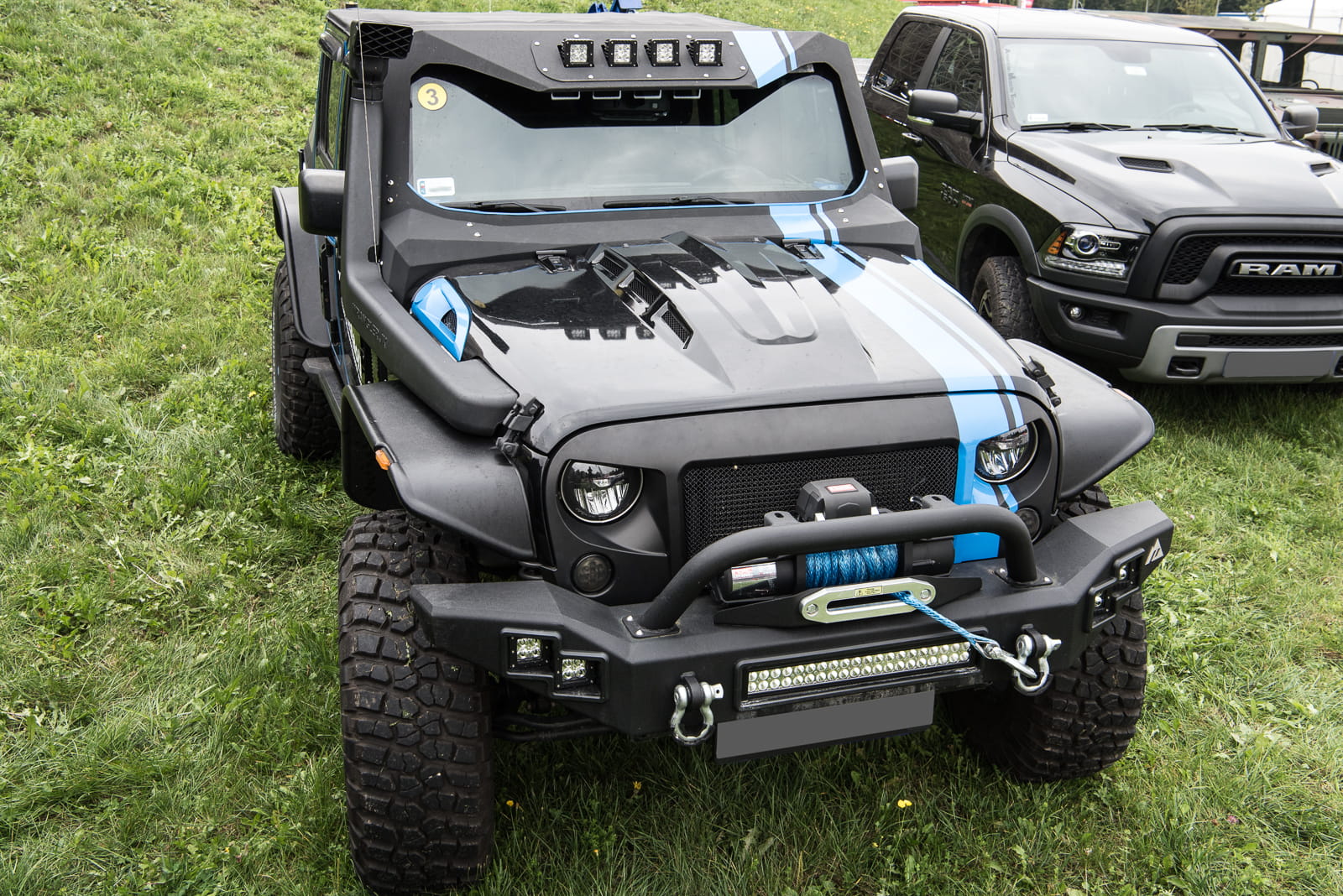 VICOWL PANCERZ SZYBY JEEP WRANGLER JK