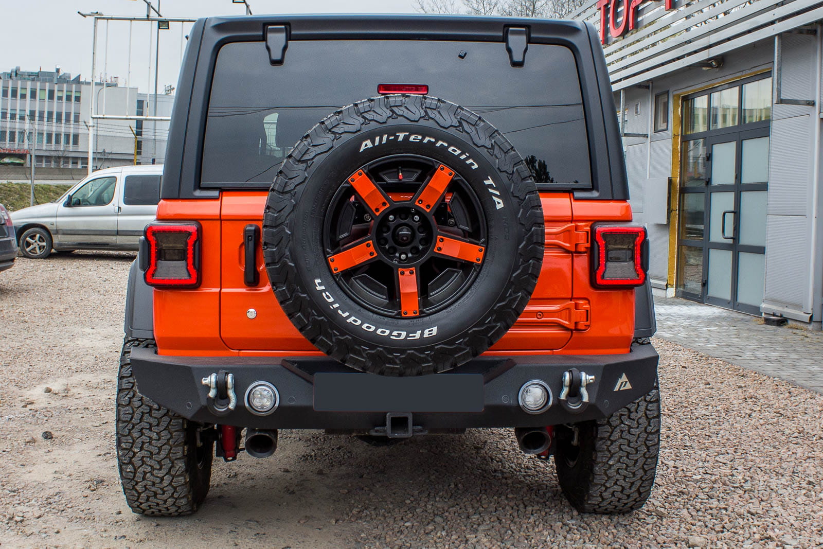 Zderzak tylny Paramount Automotive Jeep Wrangler JL 2018+