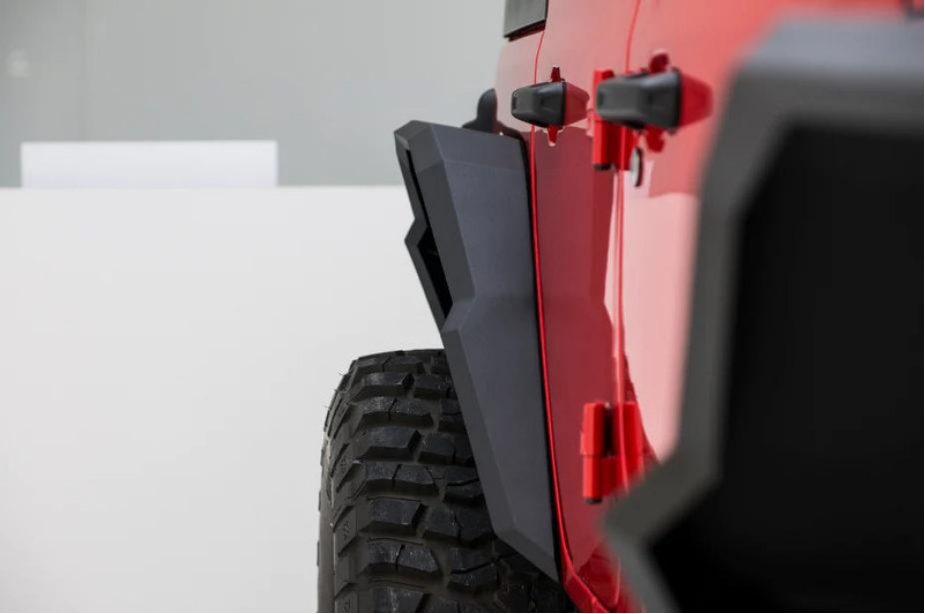 ALUMINIOWE POSZERZENIA BŁOTNIKÓW WRANGLER TYPU FLAT JK 07-18 - obrazek 5