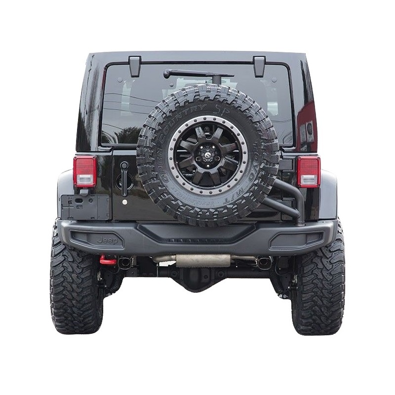 ZDERZAK TYLNY ROCZNICOWY 10-th ANNIVERSARY Z MOCOWANIEM KOŁA ZAPASOWEGO JEEP WRANGLER JK 2007-2018 - obrazek 2