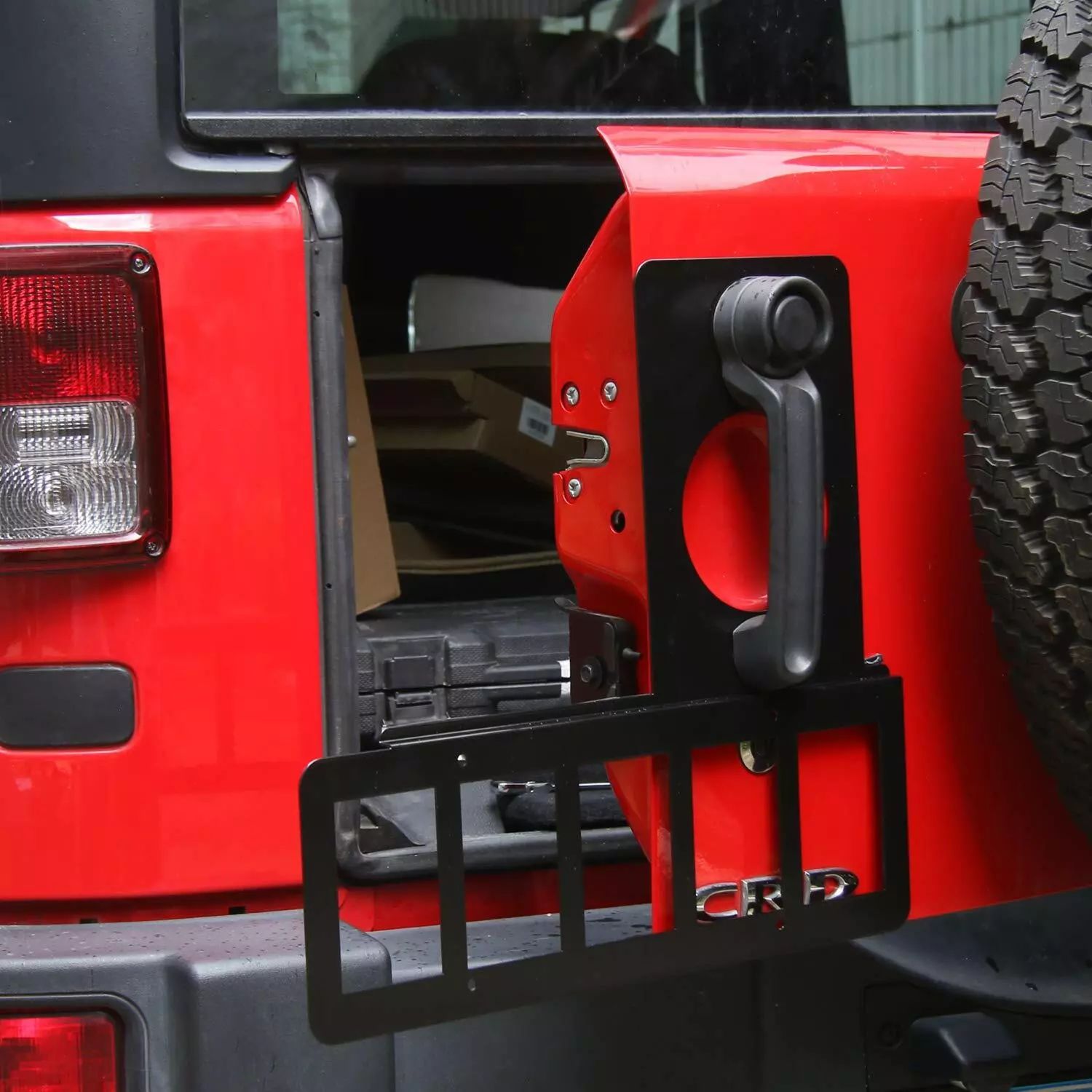 MOCOWANIE TYLNEJ TABLICY REJESTRACYJNEJ - Jeep Wrangler JK 07-18 - obrazek 5