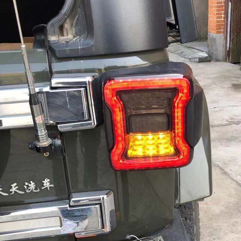 LAMPY TYLNE LED JEEP WRANGLER JK STYLIZACJA NA WRANGLER JL - obrazek 3