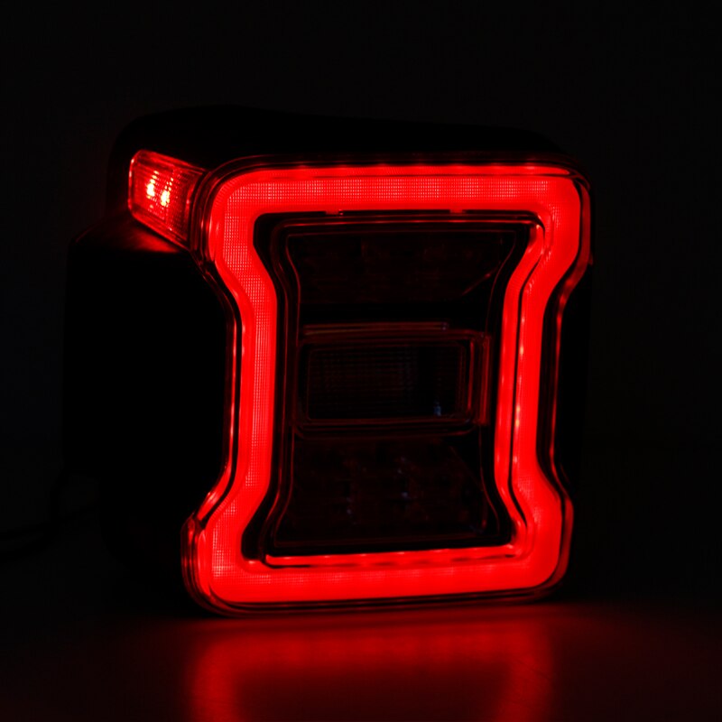 LAMPY TYLNE LED JEEP WRANGLER JK STYLIZACJA NA WRANGLER JL - obrazek 5